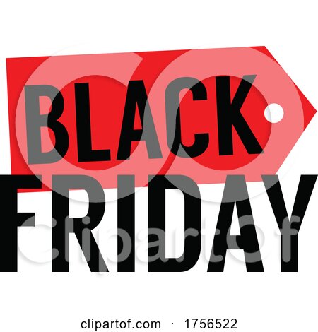Black Friday Sale Tag Design by Vector Tradition SM
