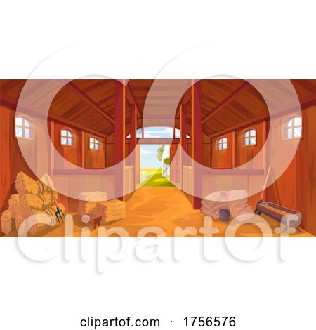 Barn Interior by Vector Tradition SM