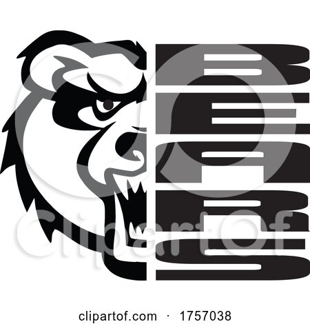 Bears Mascot Design with a Face Next to Text by Johnny Sajem