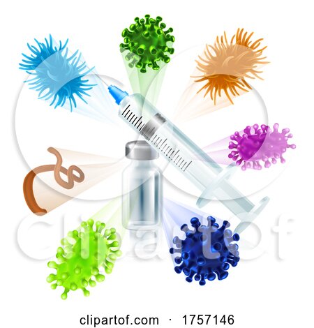 Injection Immunisation Vaccine Medical Concept by AtStockIllustration