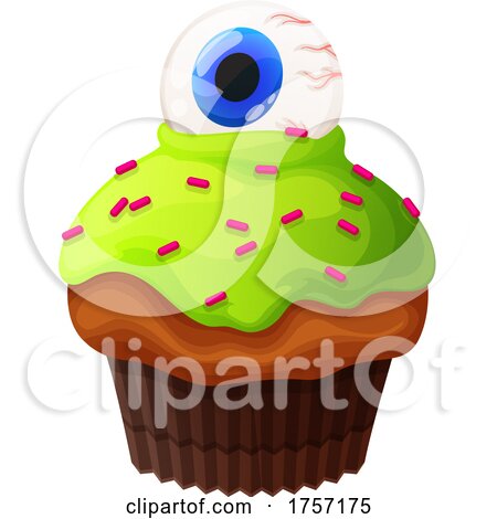 Halloween Cupcake by Vector Tradition SM