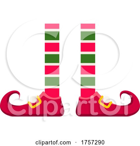 Christmas Legs and Shoes by Vector Tradition SM