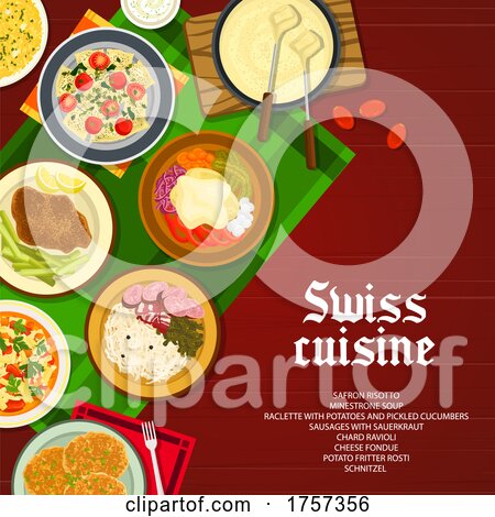 Swiss Cuisine by Vector Tradition SM