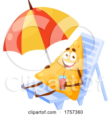 Tortilla Chip Mascot by Vector Tradition SM
