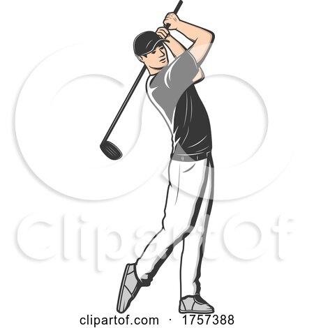 Golfer by Vector Tradition SM
