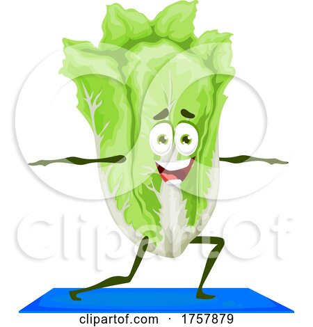 Lettuce Character by Vector Tradition SM