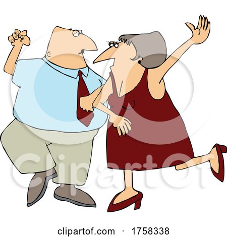 Cartoon Couple Dancing by djart