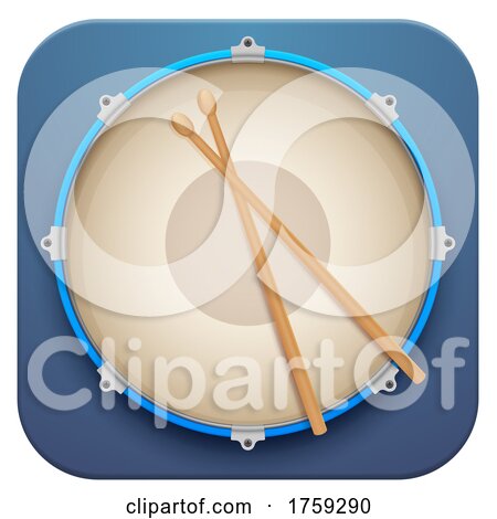 Drum Icon by Vector Tradition SM