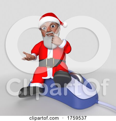 3D Santa Claus Character by KJ Pargeter