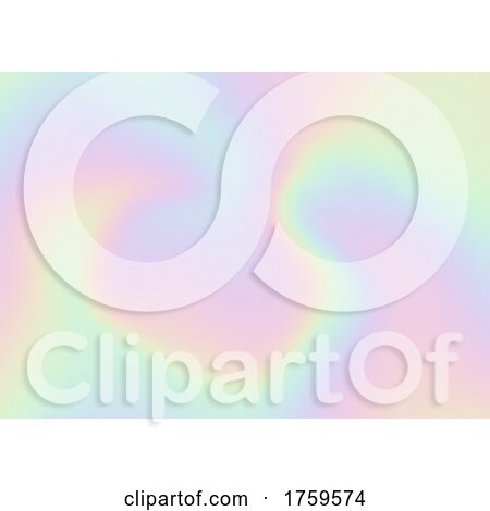 Abstract Background with a Rainbow Coloured Hologram Background by KJ Pargeter