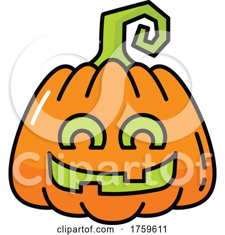 Halloween Jackolantern Icon by Vector Tradition SM