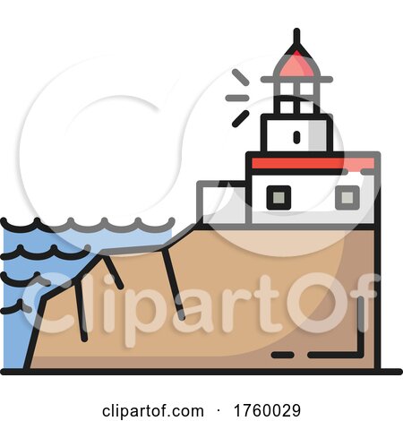 Lighthouse Icon by Vector Tradition SM