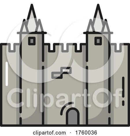 Castle Icon by Vector Tradition SM