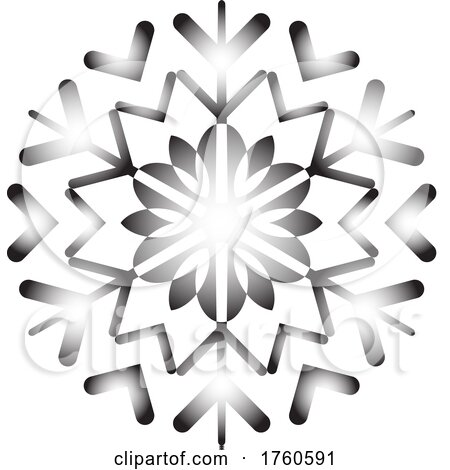 Silver Snowflake by KJ Pargeter