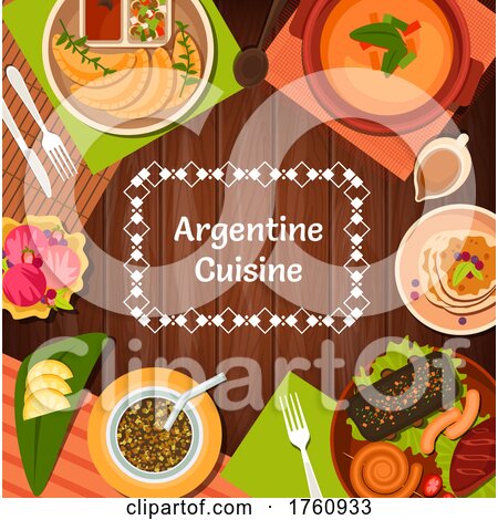 Argentine Cuisine by Vector Tradition SM