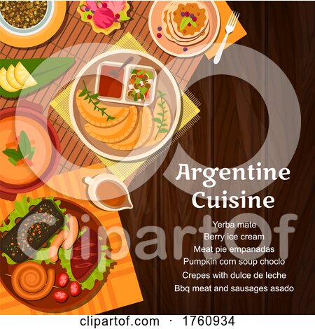 Argentine Cuisine by Vector Tradition SM
