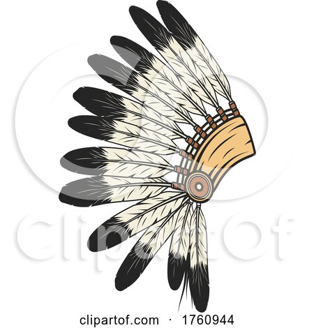 Feather Headdress by Vector Tradition SM