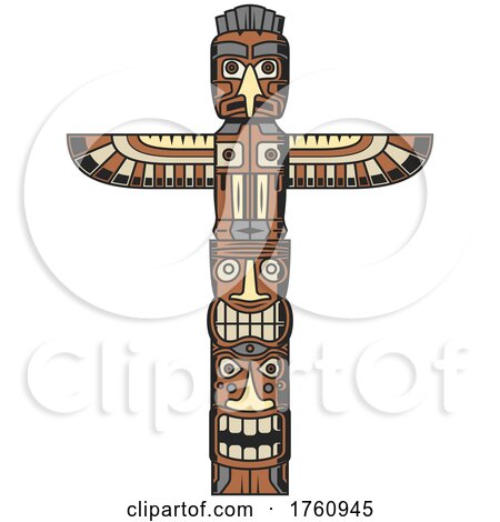 Totem Pole by Vector Tradition SM