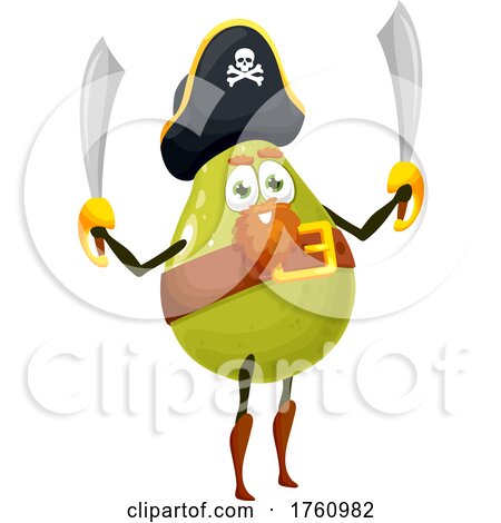 Pear Pirate by Vector Tradition SM