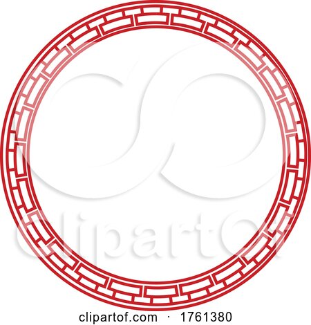 Chinese Knot Border by Vector Tradition SM