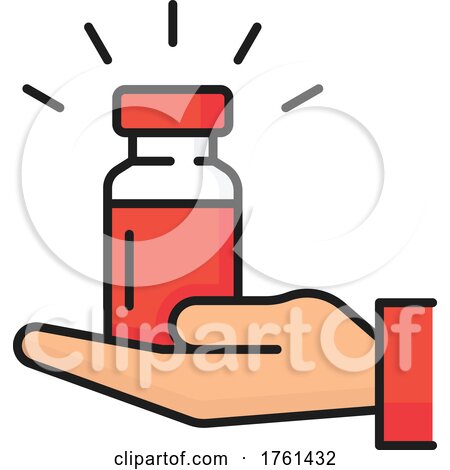 liquid medicine clipart