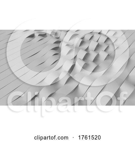 Abstract Background with Paper Cut Shapes by KJ Pargeter