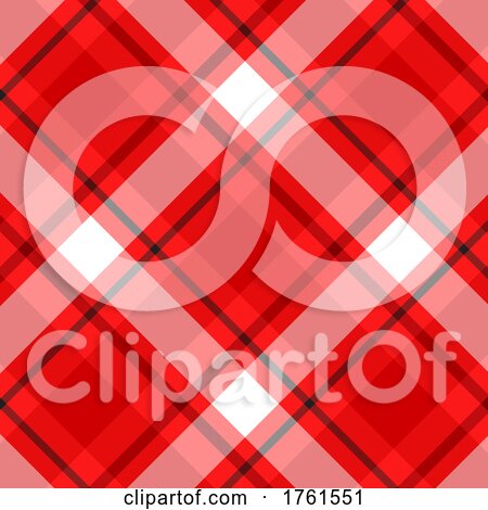 Christmas Themed Plaid Pattern Background by KJ Pargeter
