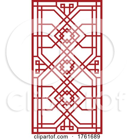 Chinese Knot Background by Vector Tradition SM