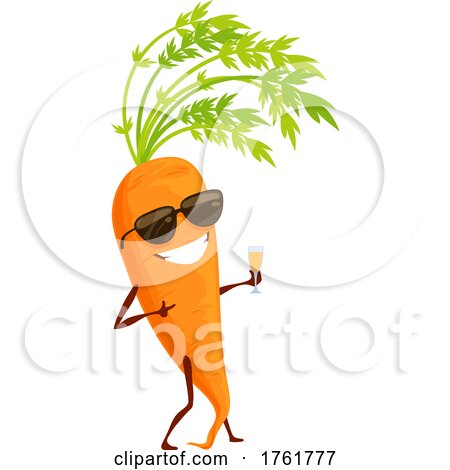 Carrot Character by Vector Tradition SM