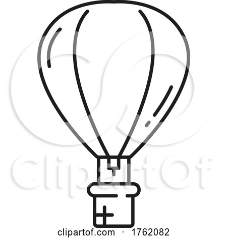 Hot Air Balloon by Vector Tradition SM
