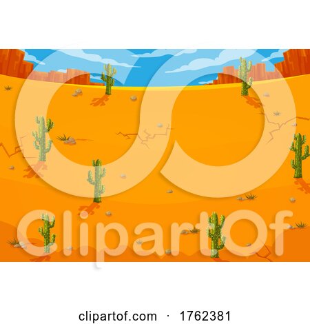 Desert Background by Vector Tradition SM