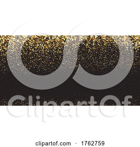 Glitter Banner Design for Christmas and New Year by KJ Pargeter