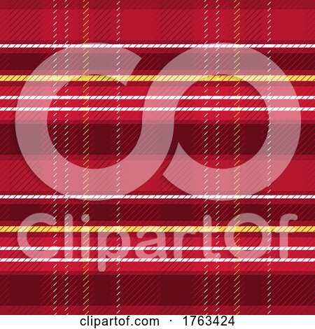 Christmas Themed Plaid Background by KJ Pargeter