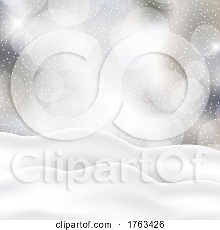 Christmas Background by KJ Pargeter