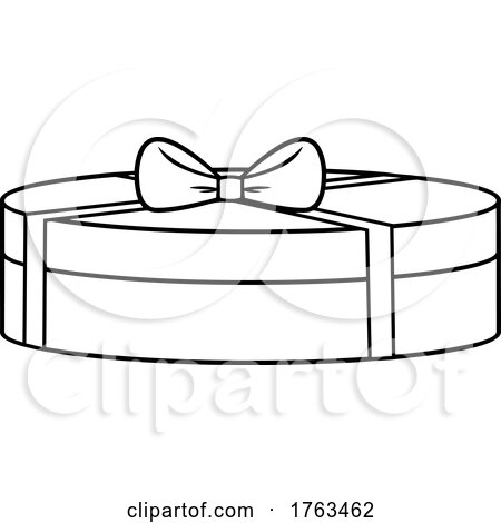 Black and White Cartoon Round Gift by Hit Toon