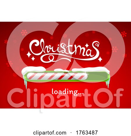 Christmas Is Loading Design by Vector Tradition SM