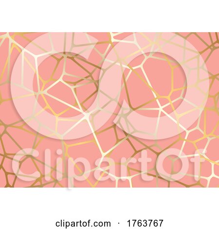 Voronoi Style Abstract Background 0207 by KJ Pargeter