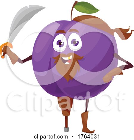 Plum Character by Vector Tradition SM
