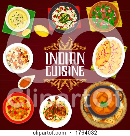 Indian Cuisine by Vector Tradition SM