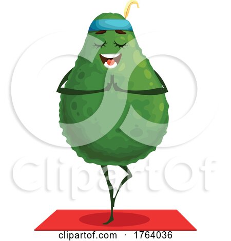 Avocado Mascot by Vector Tradition SM