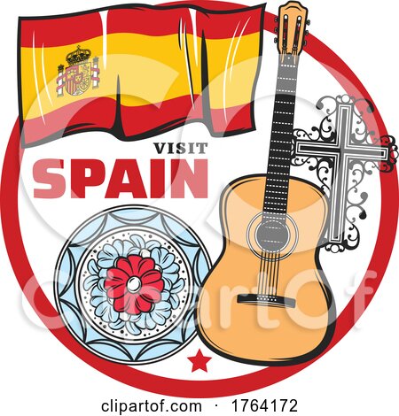 Travel Spain Design by Vector Tradition SM