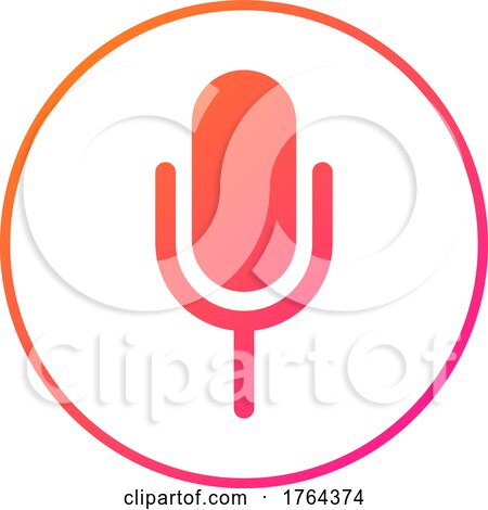 Microphone Icon by Vector Tradition SM