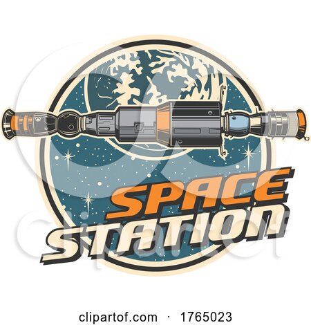 Space Station by Vector Tradition SM