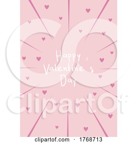 Happy Valentines Day Background by KJ Pargeter