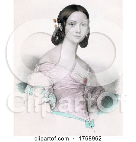 Historical Portrait of a Lady by JVPD