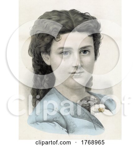 Historical Portrait of an American Lady by JVPD