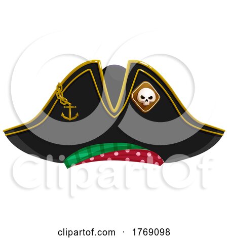 Pirate Hat by Vector Tradition SM