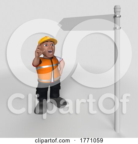 3D Cartoon Builder Character by KJ Pargeter