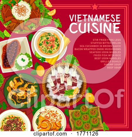 Vietnamese Cuisine by Vector Tradition SM