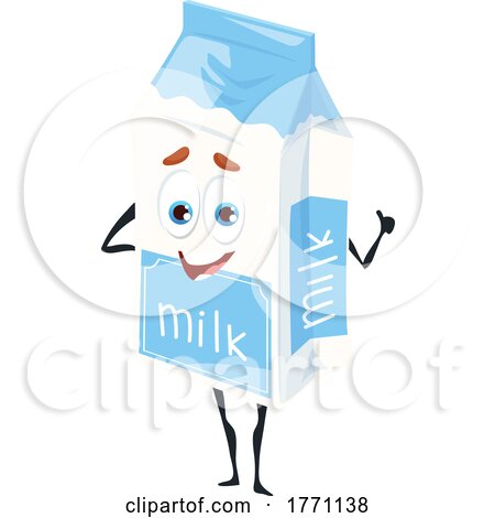 Milk Carton by Vector Tradition SM